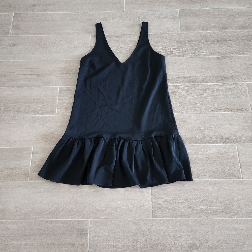 Amanda Uprichard Drop Waist Mini Dress